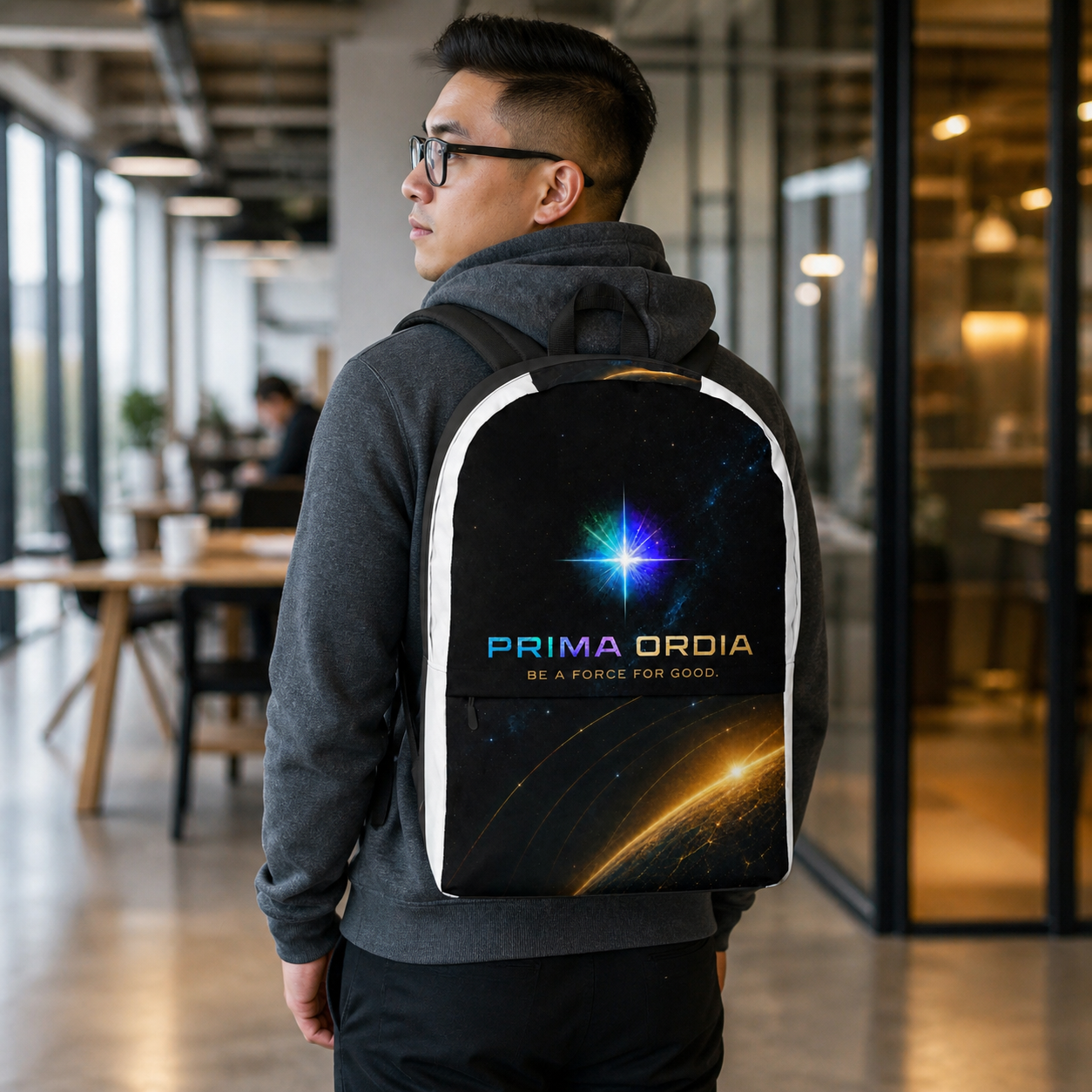 Cosmic Backpack: natural real-world use image.