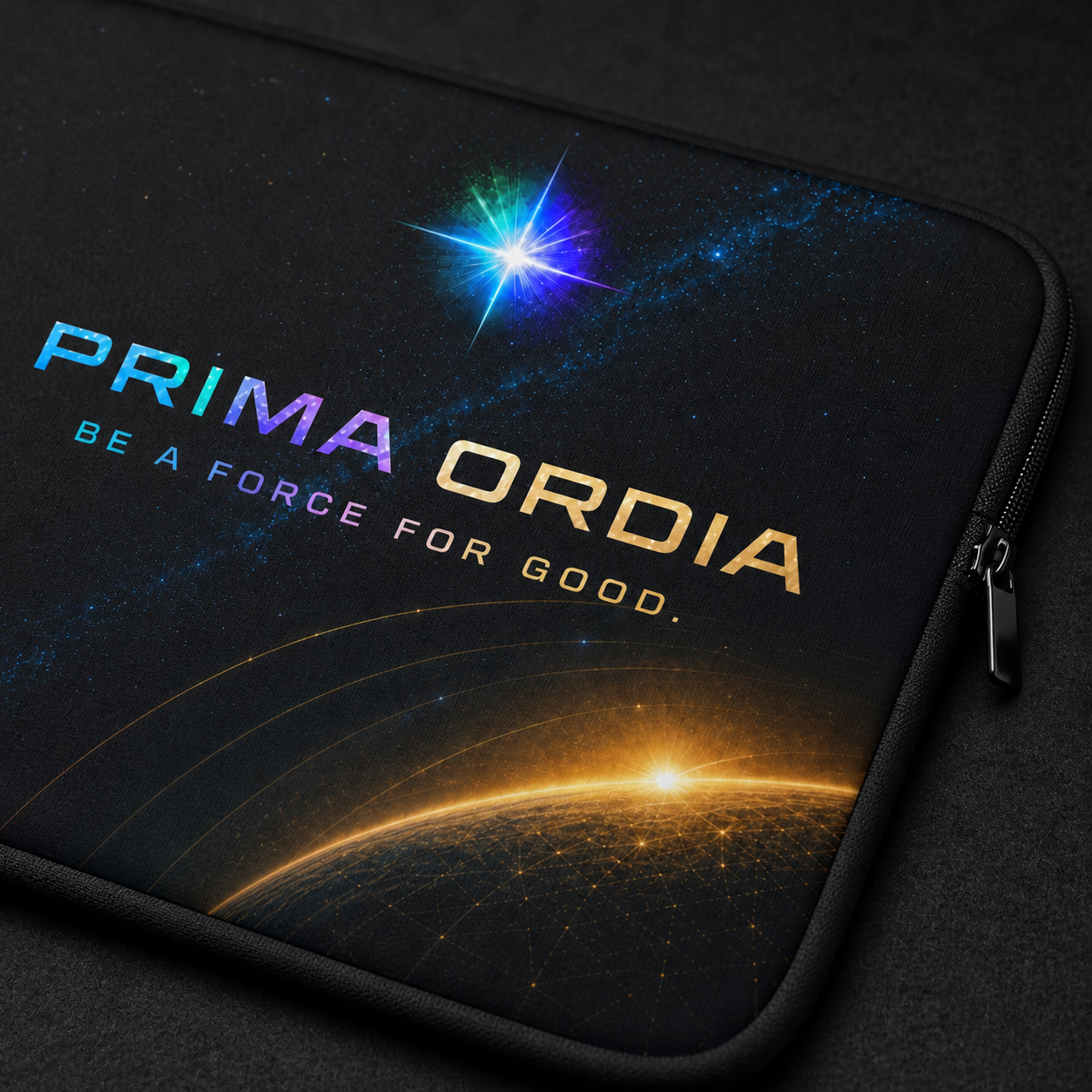 Laptop Sleeve: close contextual detail image.