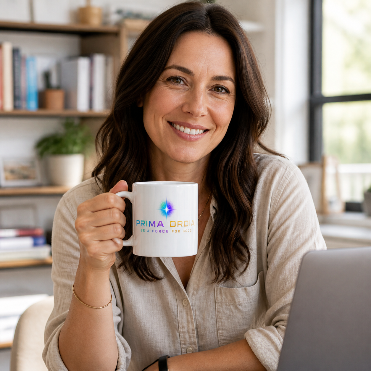 Mug: natural real-world use image.