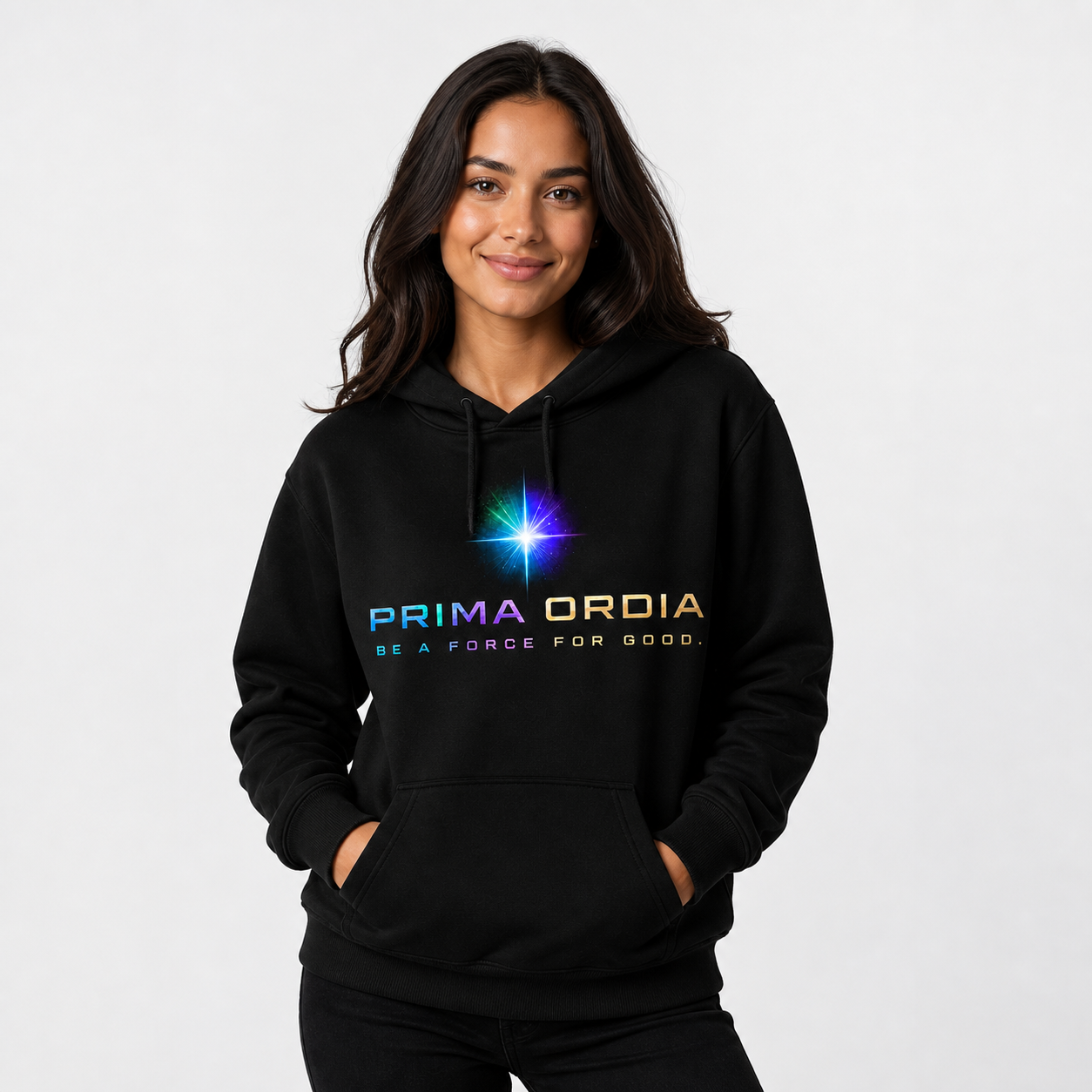 Premium Hoodie: clean studio lifestyle image.