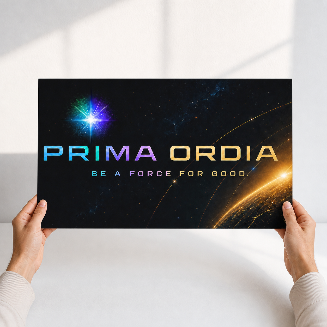 Premium Poster: clean studio lifestyle image.