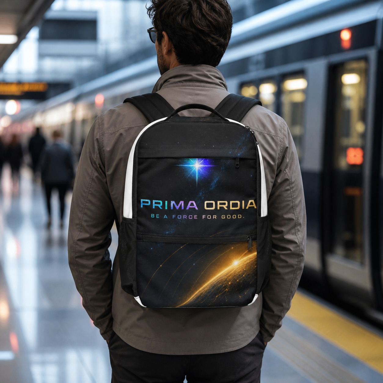 Utility Backpack: natural real-world use image.