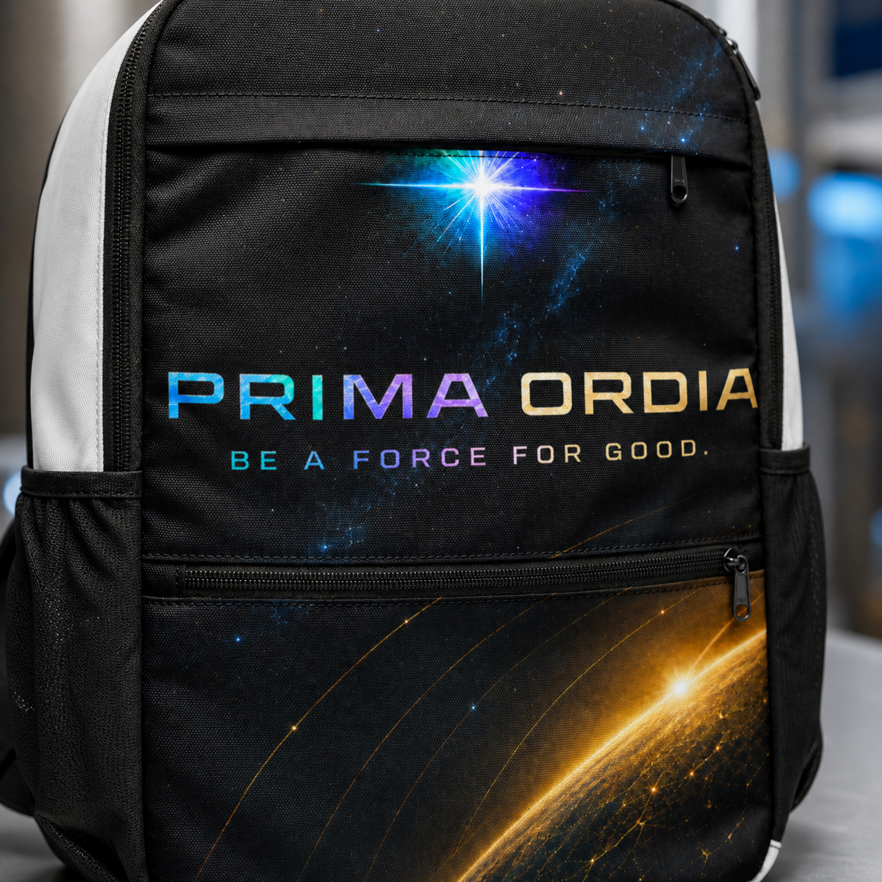 Utility Backpack: close contextual detail image.