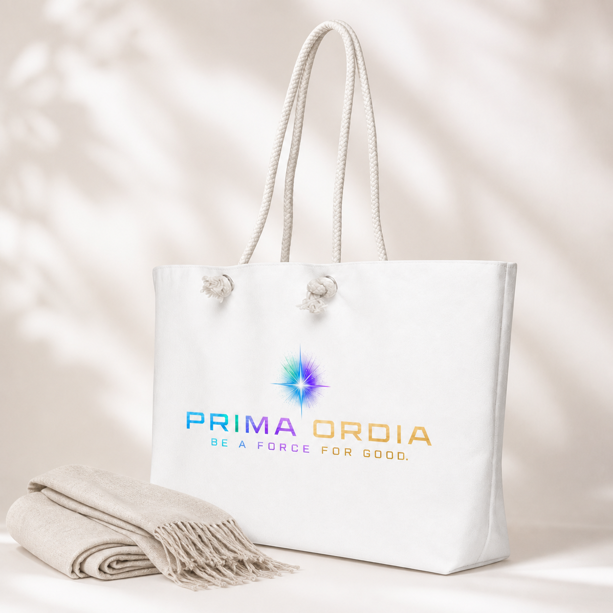 Weekender Bag: clean studio lifestyle image.